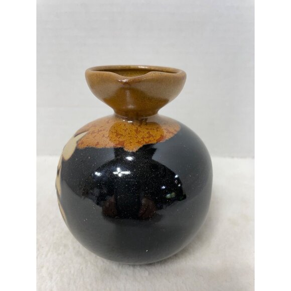 Vintage Japanese Nuka Glaze Ceramic Tokkuri Saki Server Oil Server - Picture 3 of 5